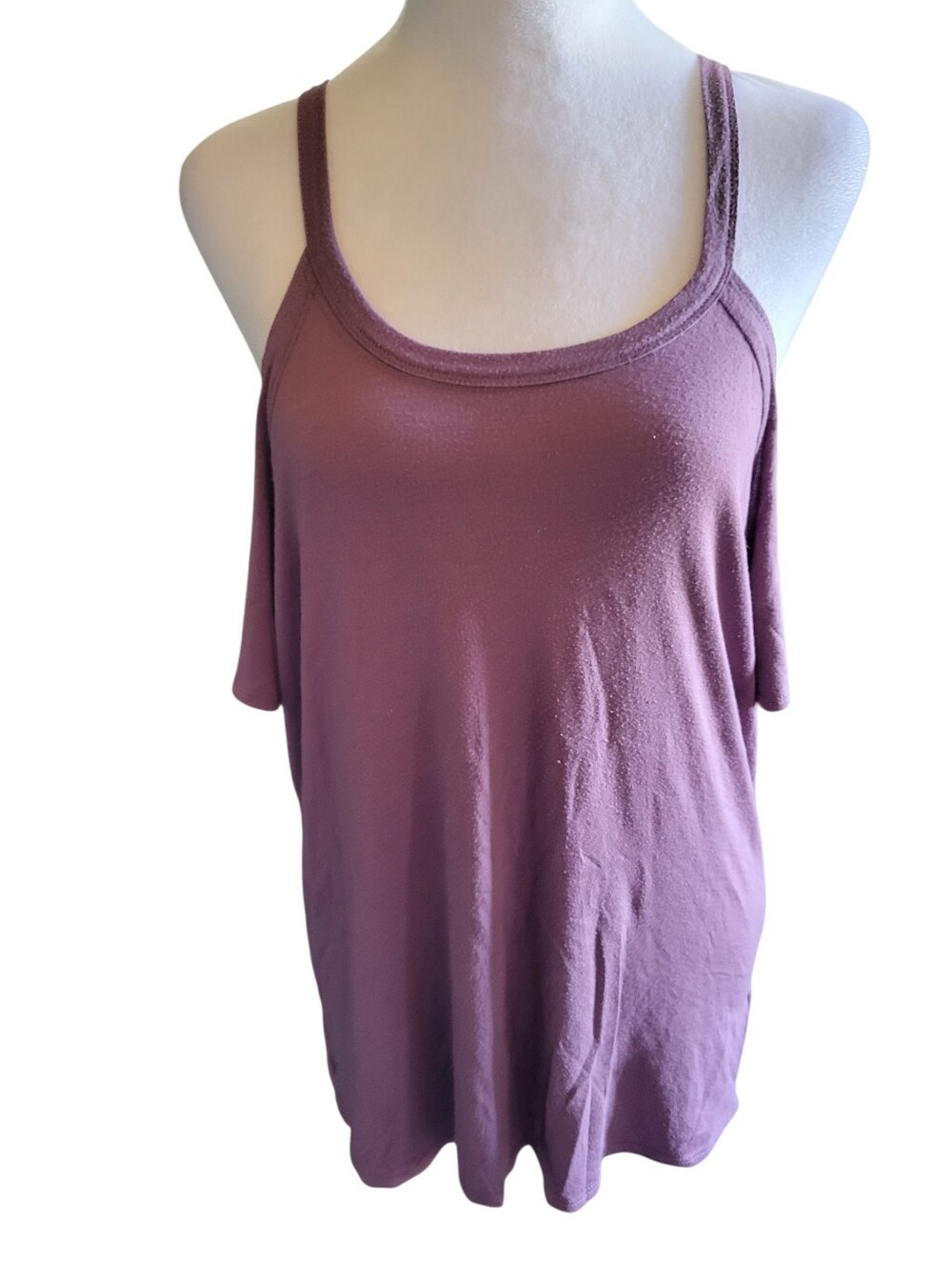 Express Cold-Shoulder Top sz S